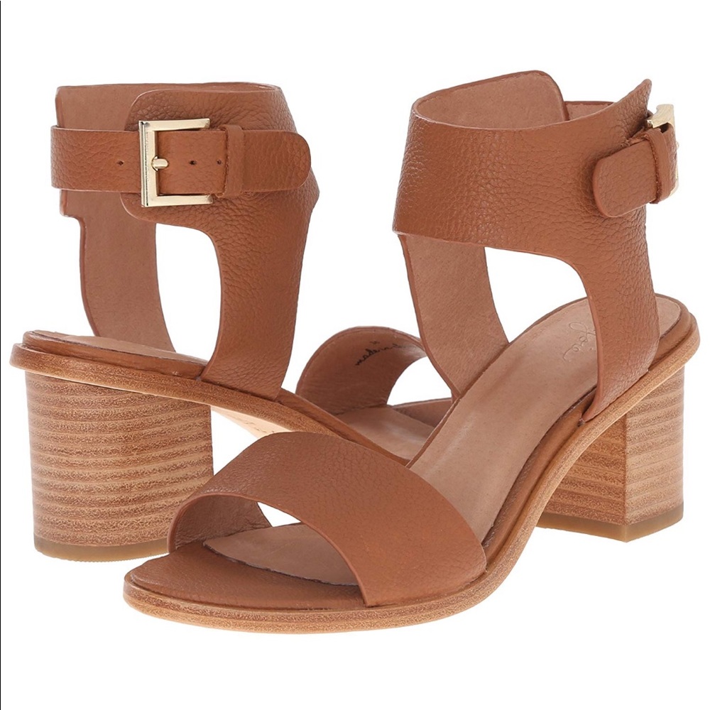 Joie Bea Heels in Cuoio-cognac brown sandal heels